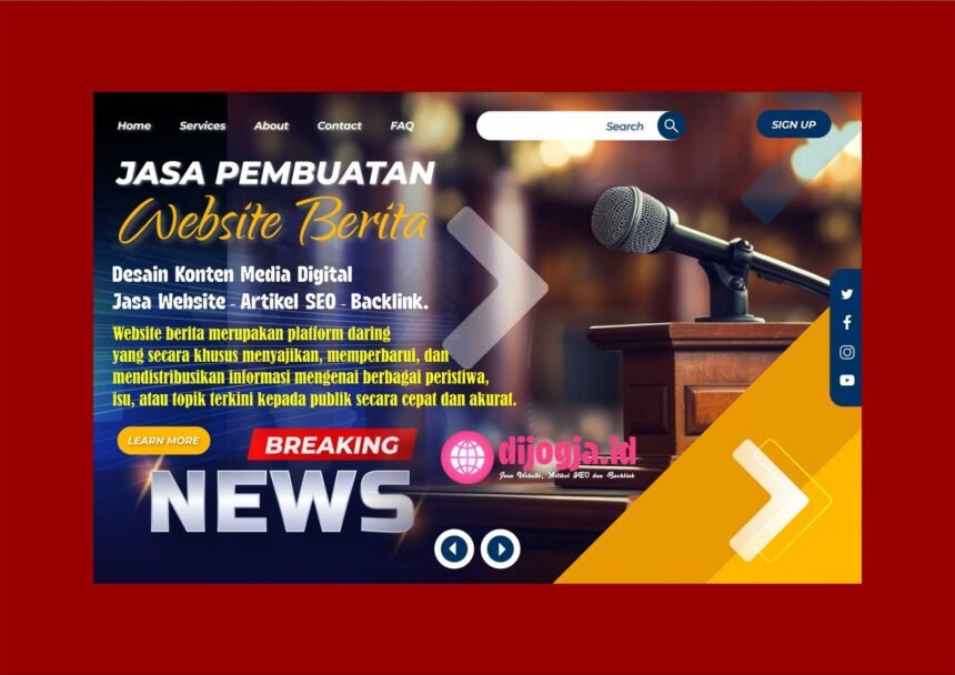 Jasa Pembuatan Web Portal Berita