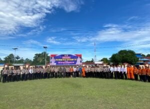 Polres Teluk Wondama Gelar Apel Pasukan Operasi Ketupat Mansinam 2025 2 IMG 20250320 131725