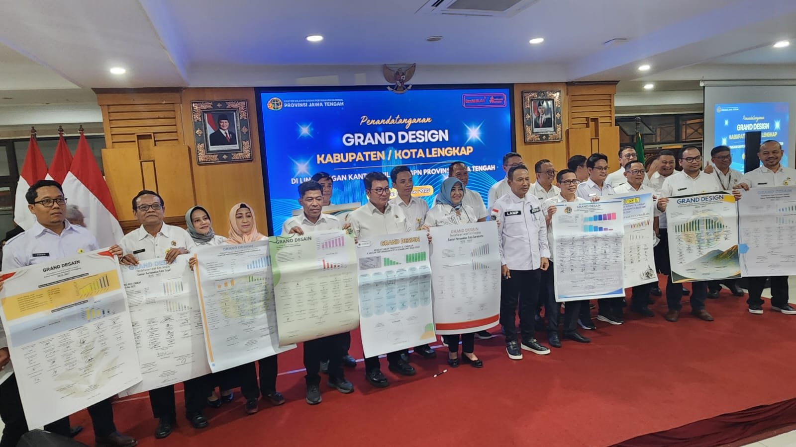Kepala Kantor Pertanahan Kabupaten Tegal Hadiri Penandatanganan Grand Design Kabupaten/Kota Lengkap 1 IMG 20250807 WA0125