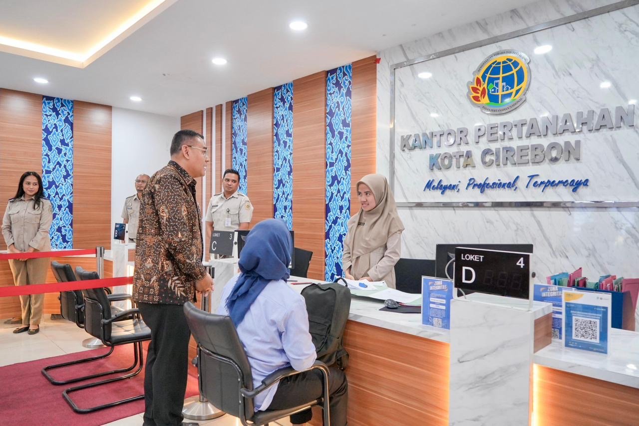 Tinjau Kantor Pertanahan Kota Cirebon, Wamen Ossy Pastikan Layanan Pertanahan Berjalan Optimal 1 IMG 20251219 WA0009